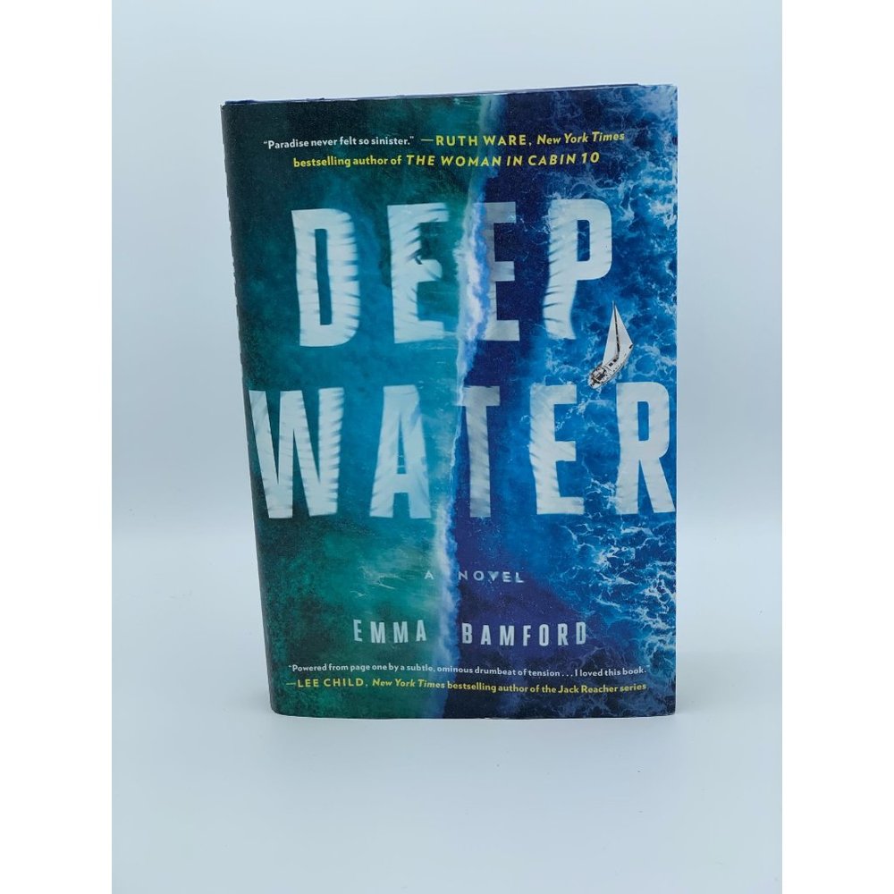 Deep Water - Emma Bramford - New - Hard Cover Thriller Suspense Book